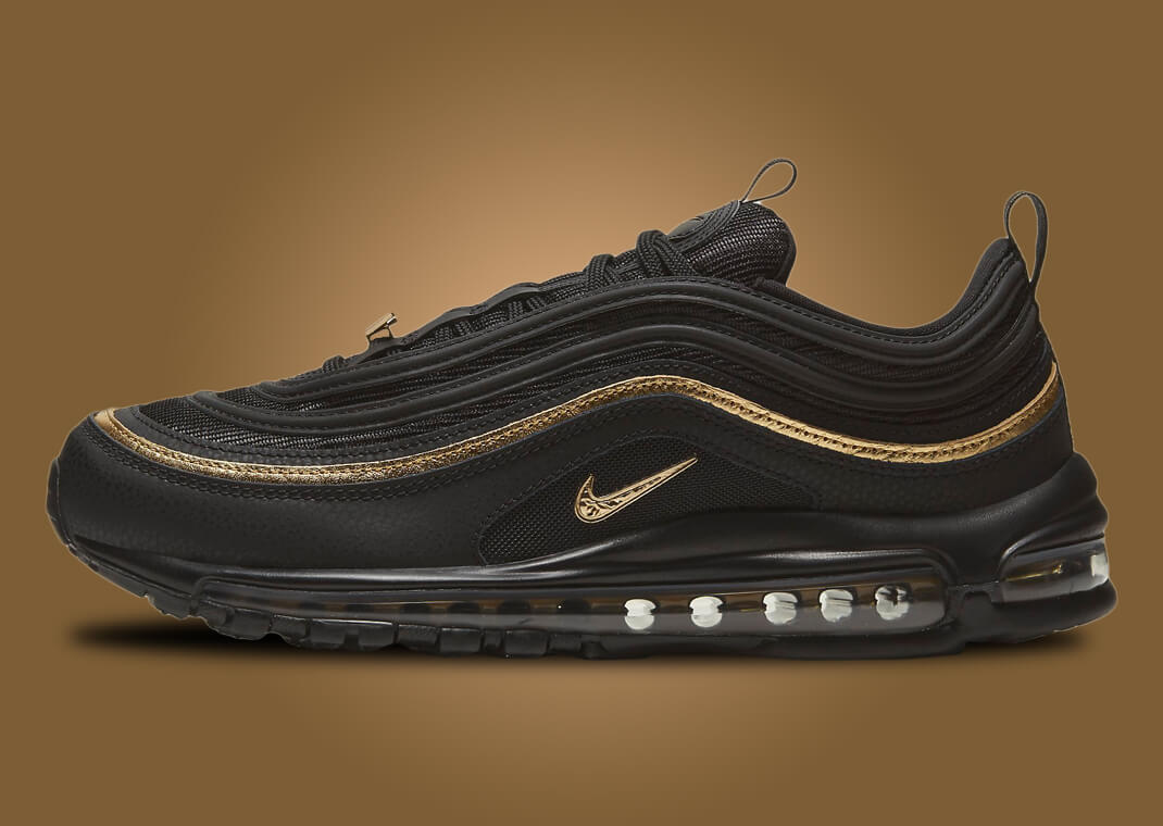 black and gold airmax 97