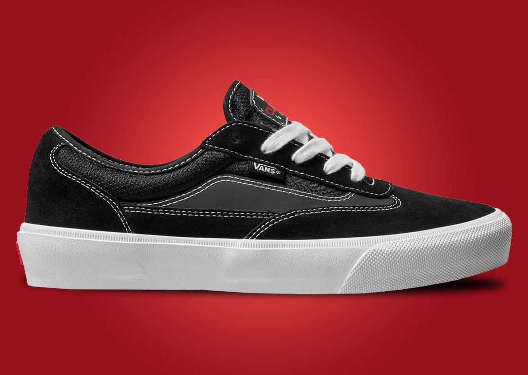 Vans Curren Black White Gum Lateral