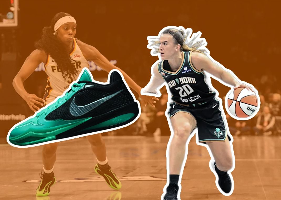 Sabrina Ionescu in the Nike Sabrina 4