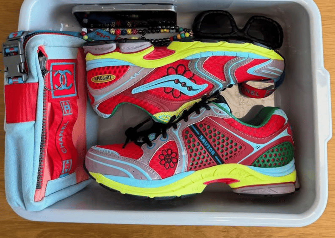 Jae Tips x Saucony ProGrid Triumph 4 Flowers Grow Uptown Poison Ivy