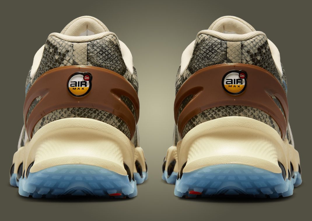 Nike Air Max DN8 Snakeskin Light Khaki Heel