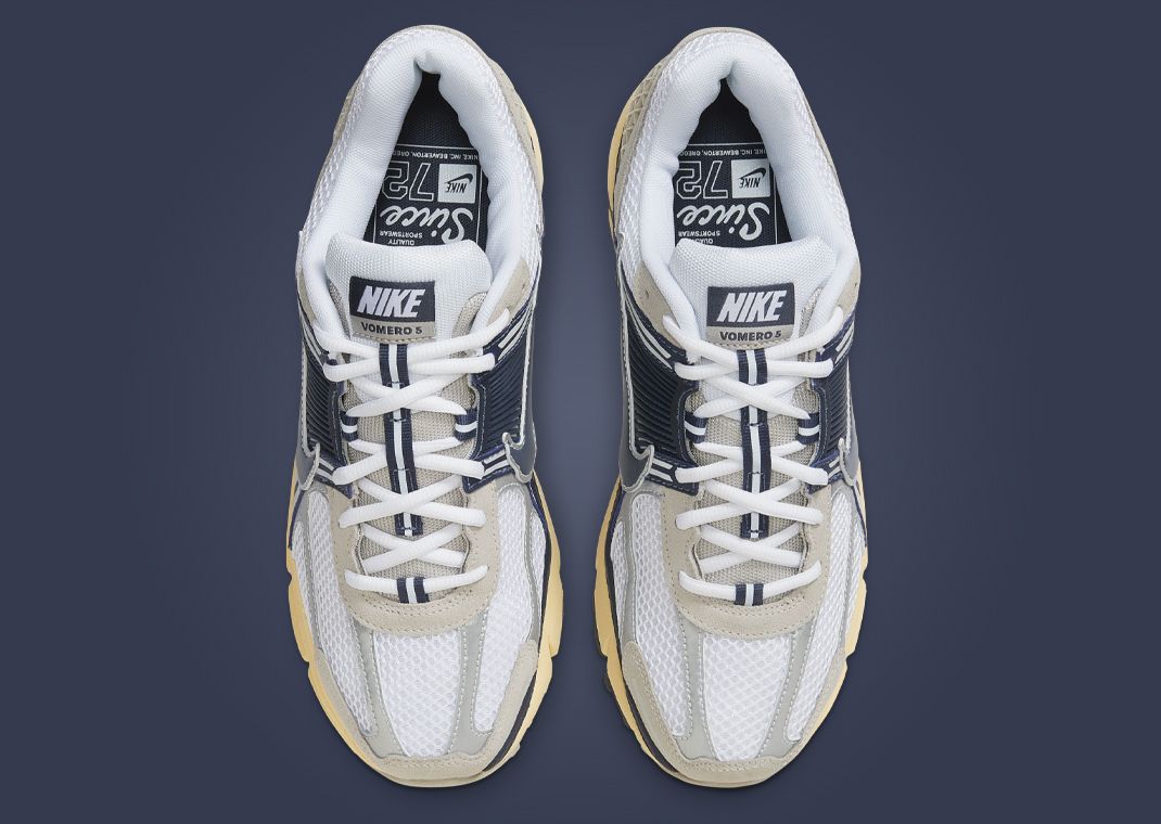 Nike Zoom Vomero 5 Thunder Blue Cream Top
