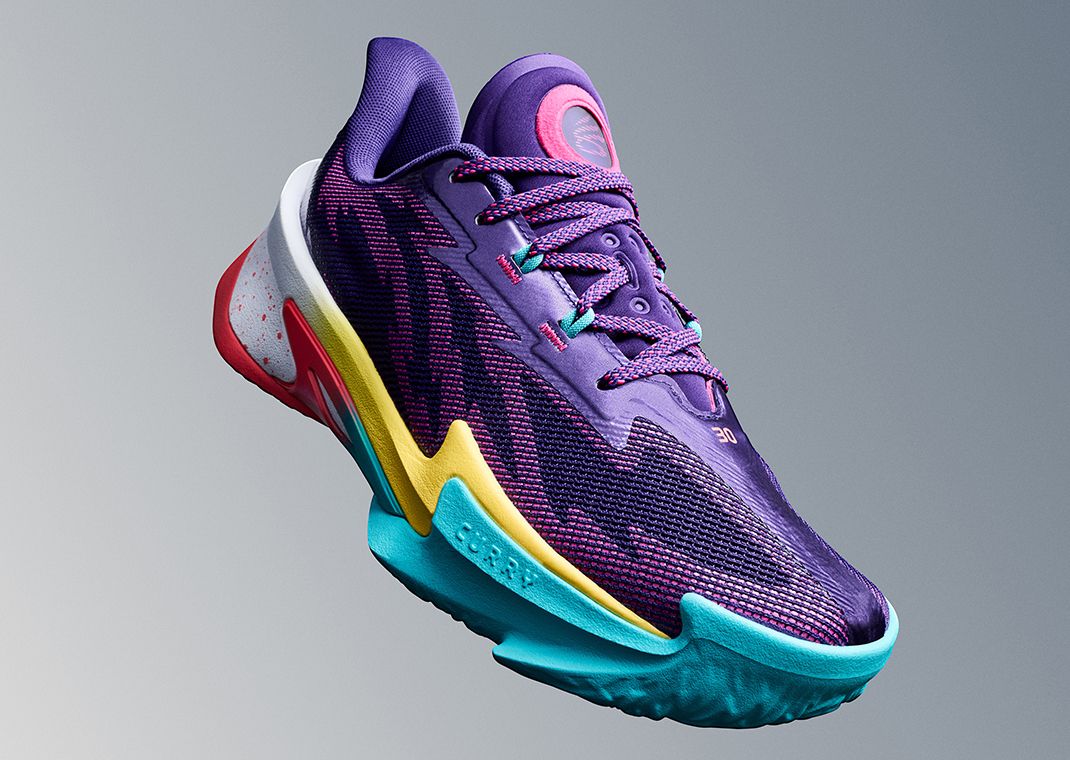 海外限定カラー UNDER ARMOIR CURRY7 29cm Under Armour Curry 7 Nerf Super Soaker Water Blue Orange