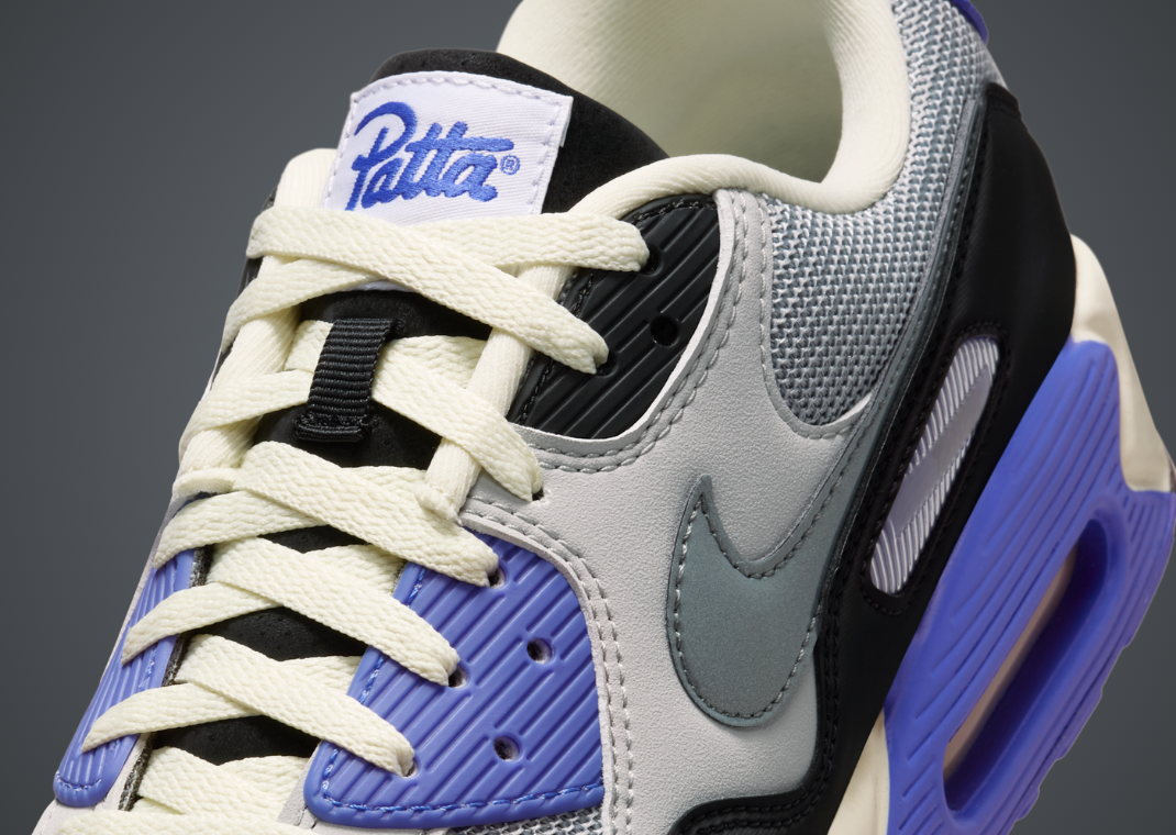 Patta x Nike Air Max 90 Waves Sapphire Detail