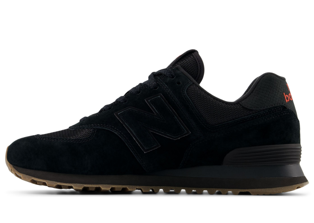 New Balance 574 Year of the Horse Black - Medial