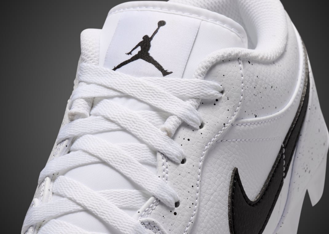 Air Jordan 1 Low TD Cleat White Cement