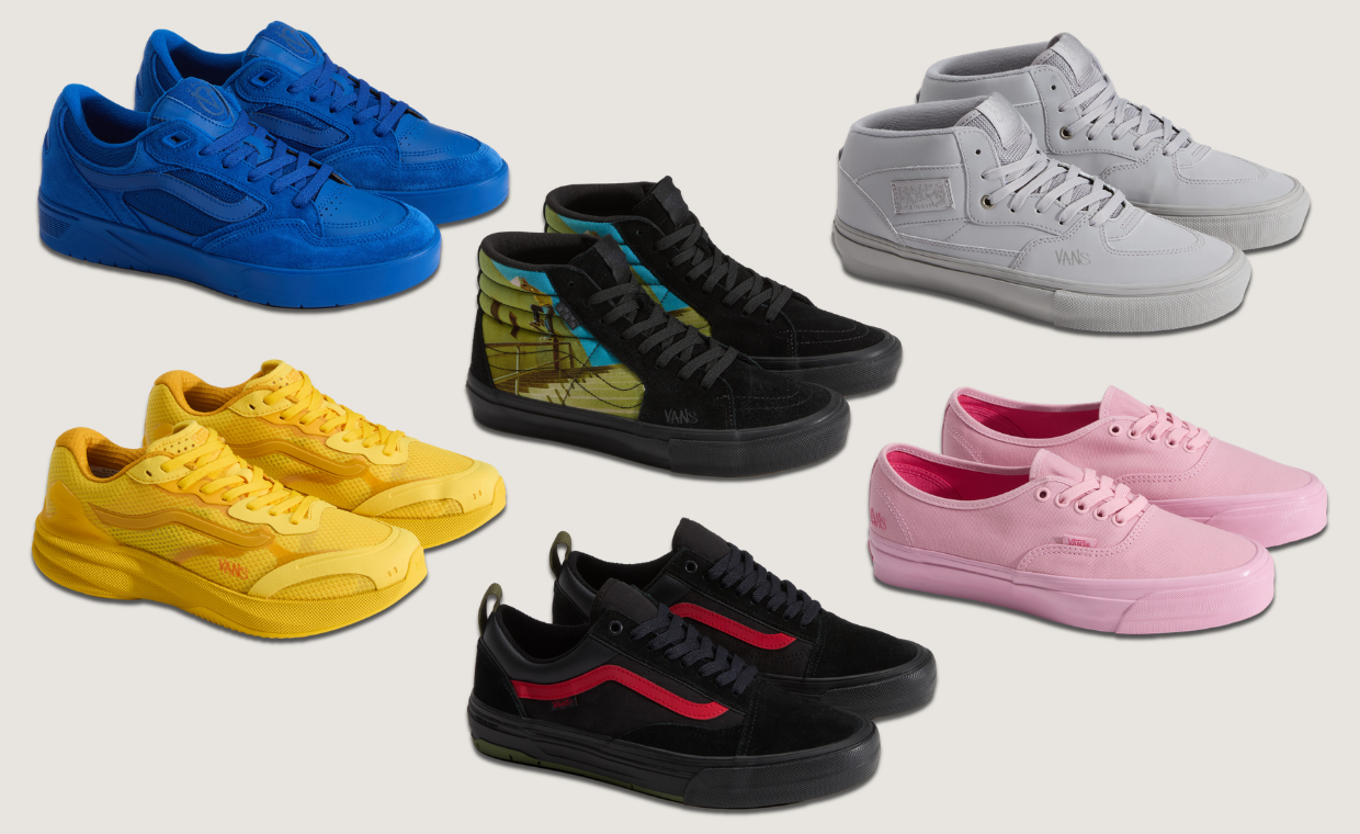 The Atiba Jefferson x Vans United Through Skateboarding Collection Adds Monochrome Classics