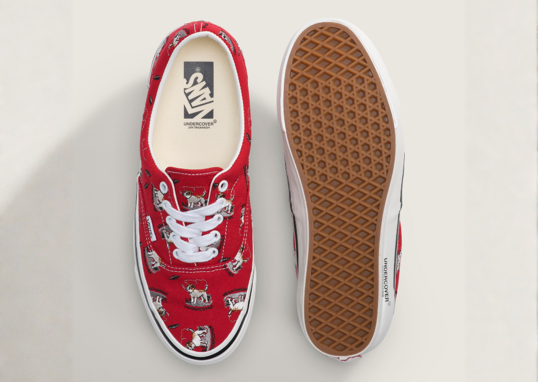 Undercover x Vans Era 95 Dog Red - Top & Bottom