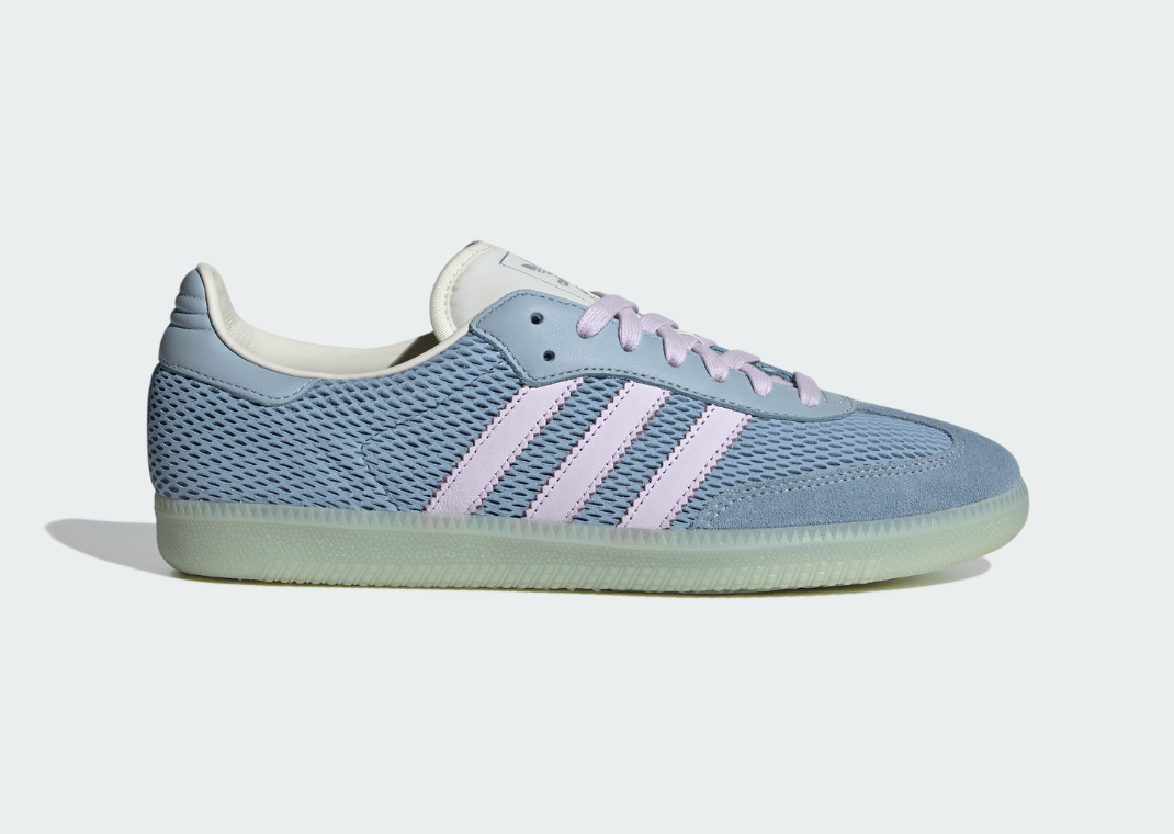 adidas Samba OG Tactile Blue Ice Lavender