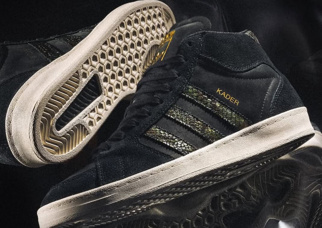 Pro Skater Kader Sylla's New adidas Superskate Colorway is Covered in Snake  Skin