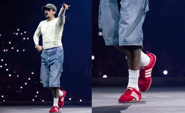 Bad Bunny x adidas Ballerina Flamboyan