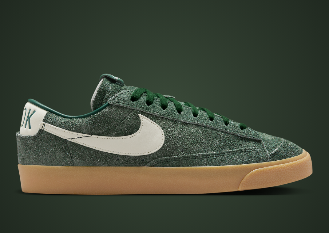 Devin Booker x Chevrolet x Nike Blazer Low Team Dark Green Lateral