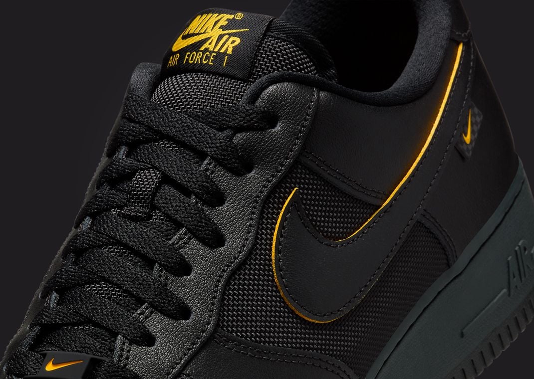 Black and yellow af1 low online