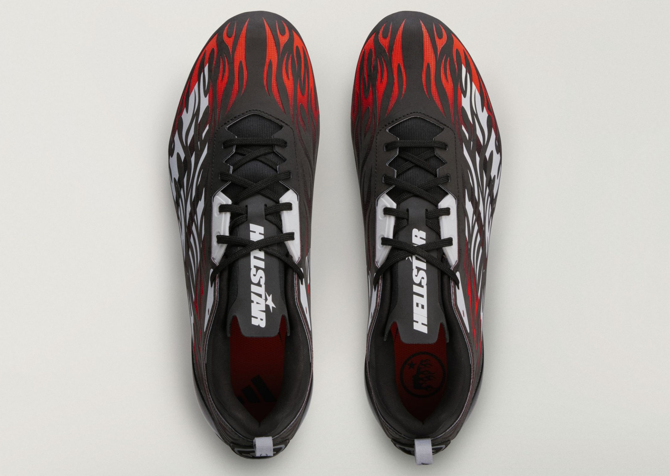 Hellstar x adidas Adizero Electric II Black Red - Top