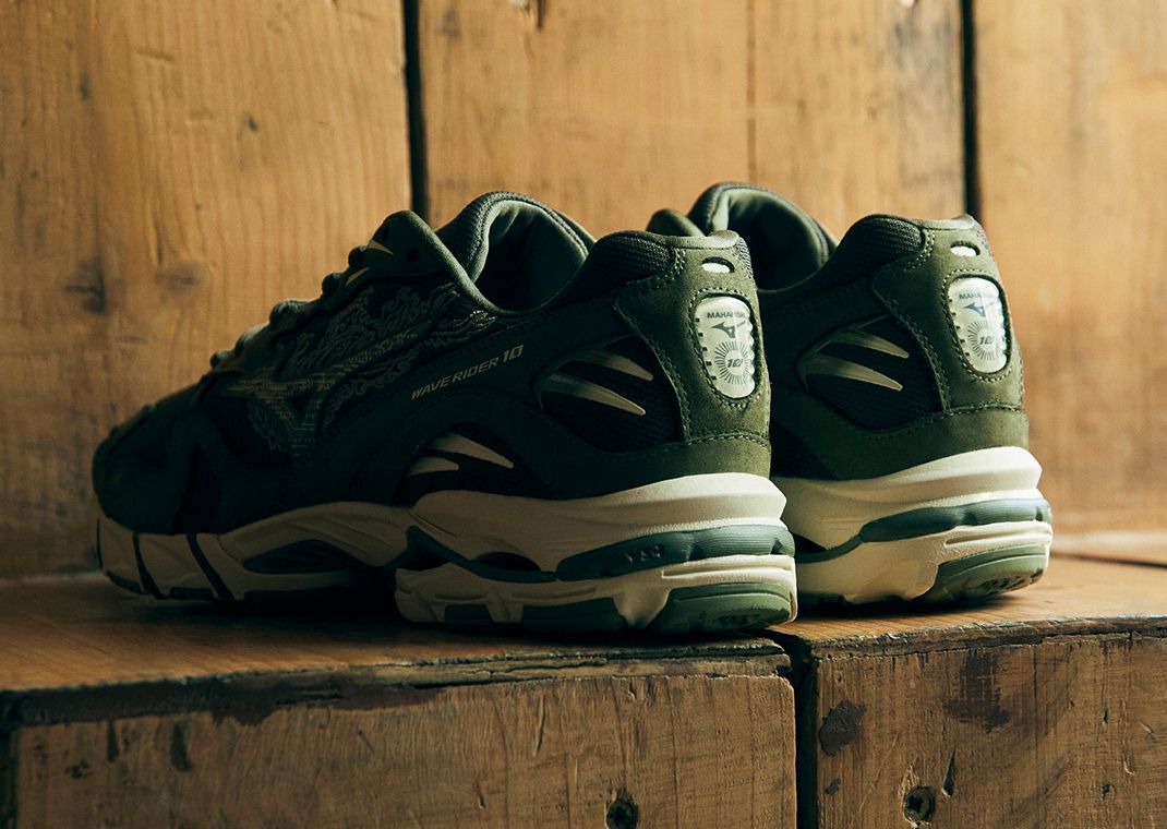 East Meets West With The Maharishi x Mizuno Wave Rider 10 Fire Phoenix