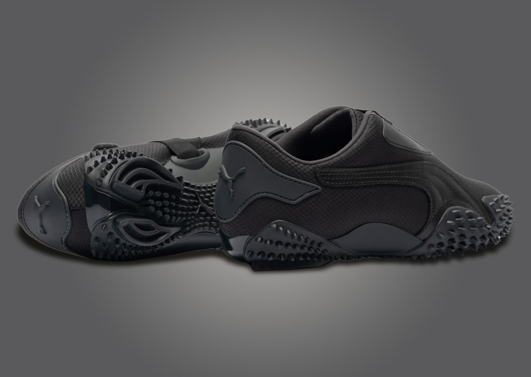 Puma Mostro Monochromatic Black Heel