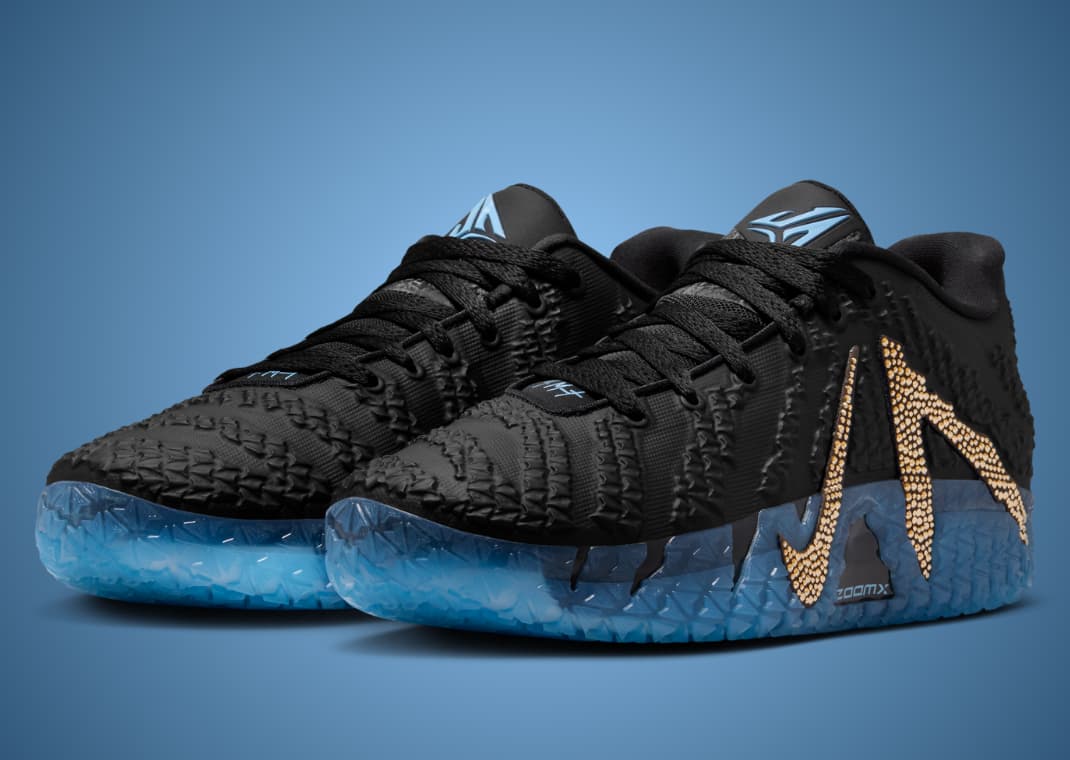 スワロフスキー 3点 Official Photos of the Swarovski x Nike Ja 3 Show Bright Blingy Detail