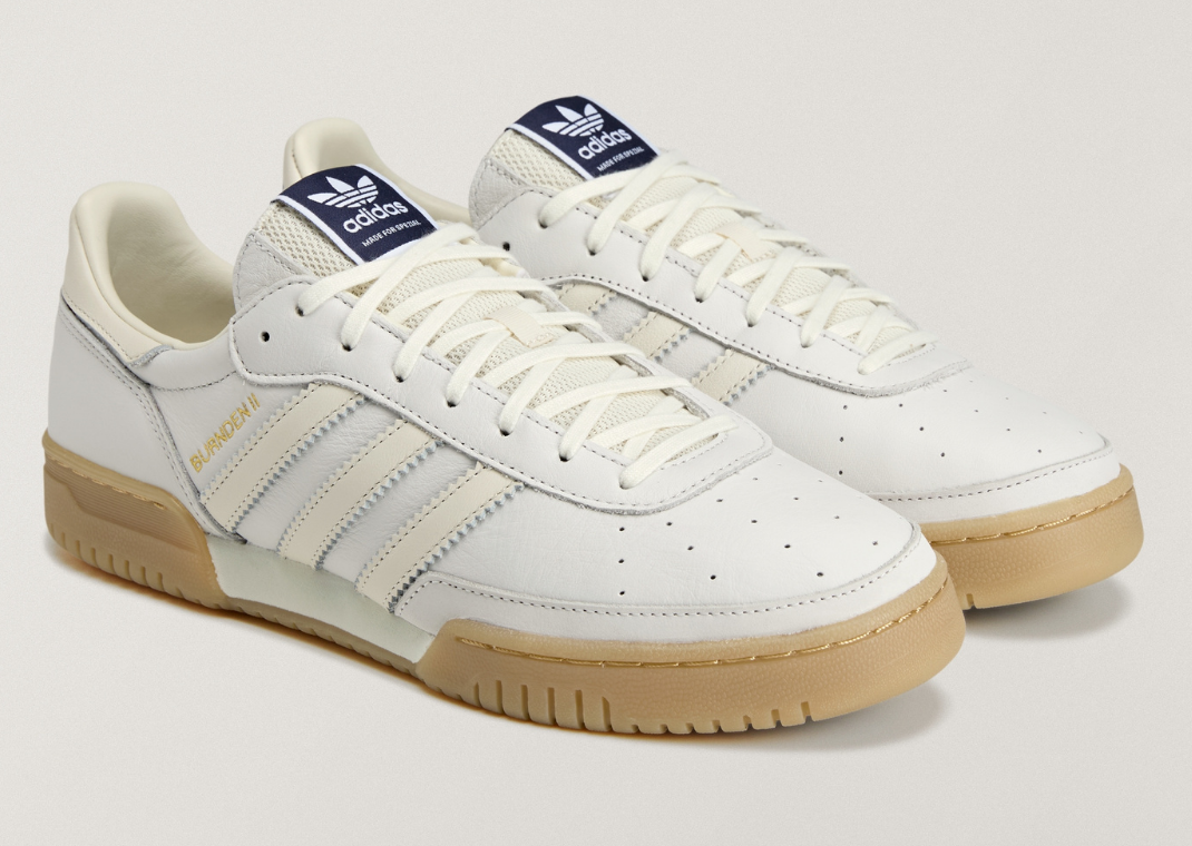 adidas Burnden II SPZL White Gum - Angle