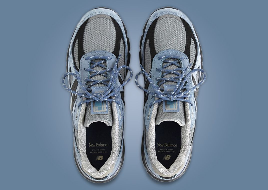 New Balance 990v4 Made in USA Arctic Grey Top