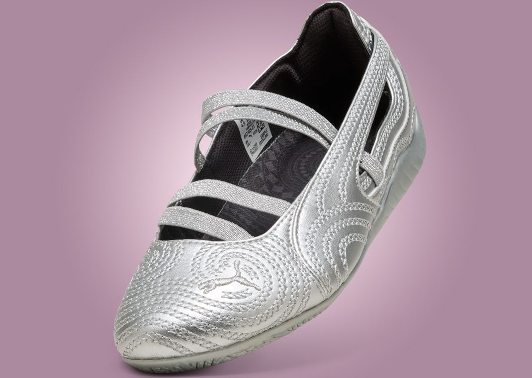 Wicked x Puma Speedcat Ballet Silver Slippers (W) - Angle