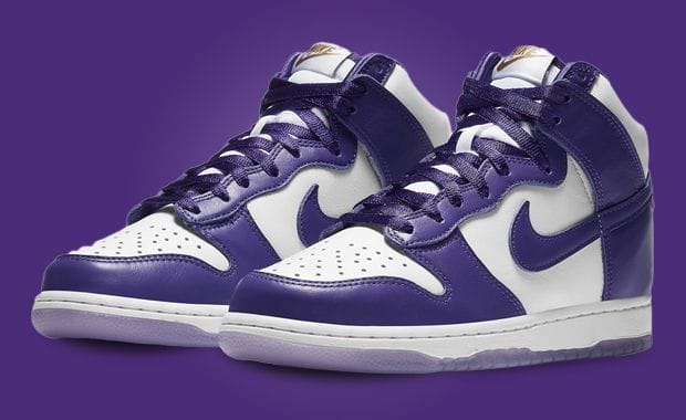 The Women's Nike Dunk High Varsity Purple Is Returning On December 2nd