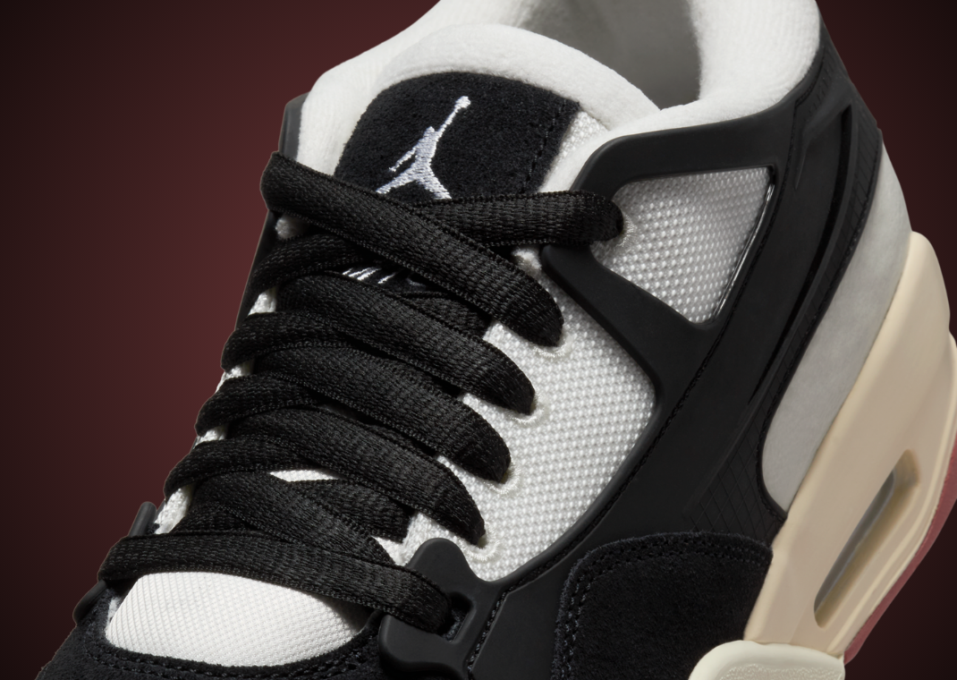 Air Jordan 4 RM Sail Black Canyon Rust Detail