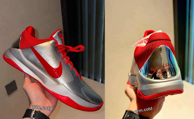 Kobe Roc Hand New In-Hand Images Show the Mirrored Details of the Nike Kobe 5 Protro ...