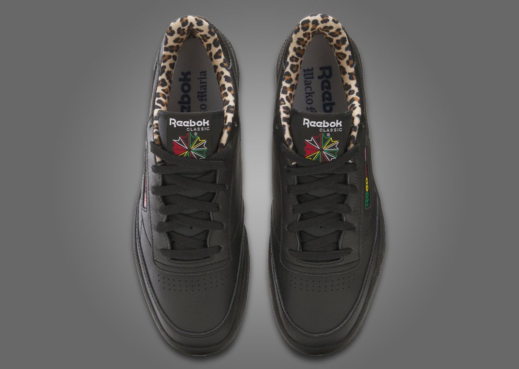 Wacko Maria x Reebok Club C 85 Black Top