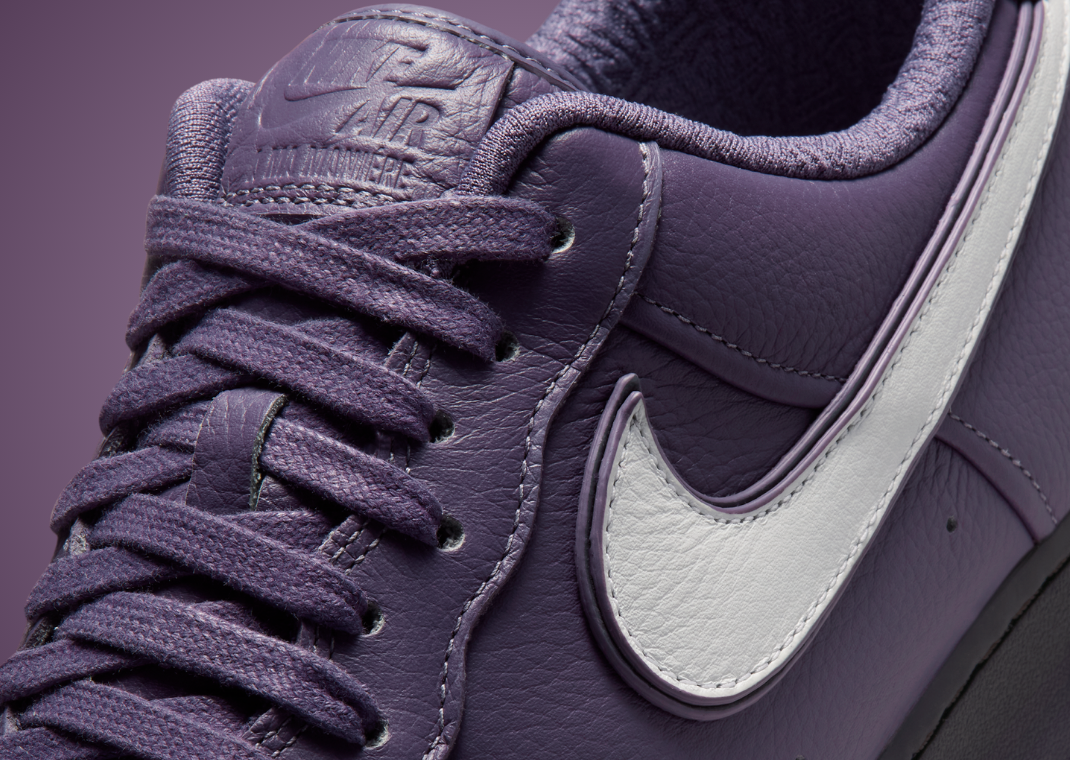 A Ma Maniere x Nike Air Force 1 WYWS Canyon Purple Detail