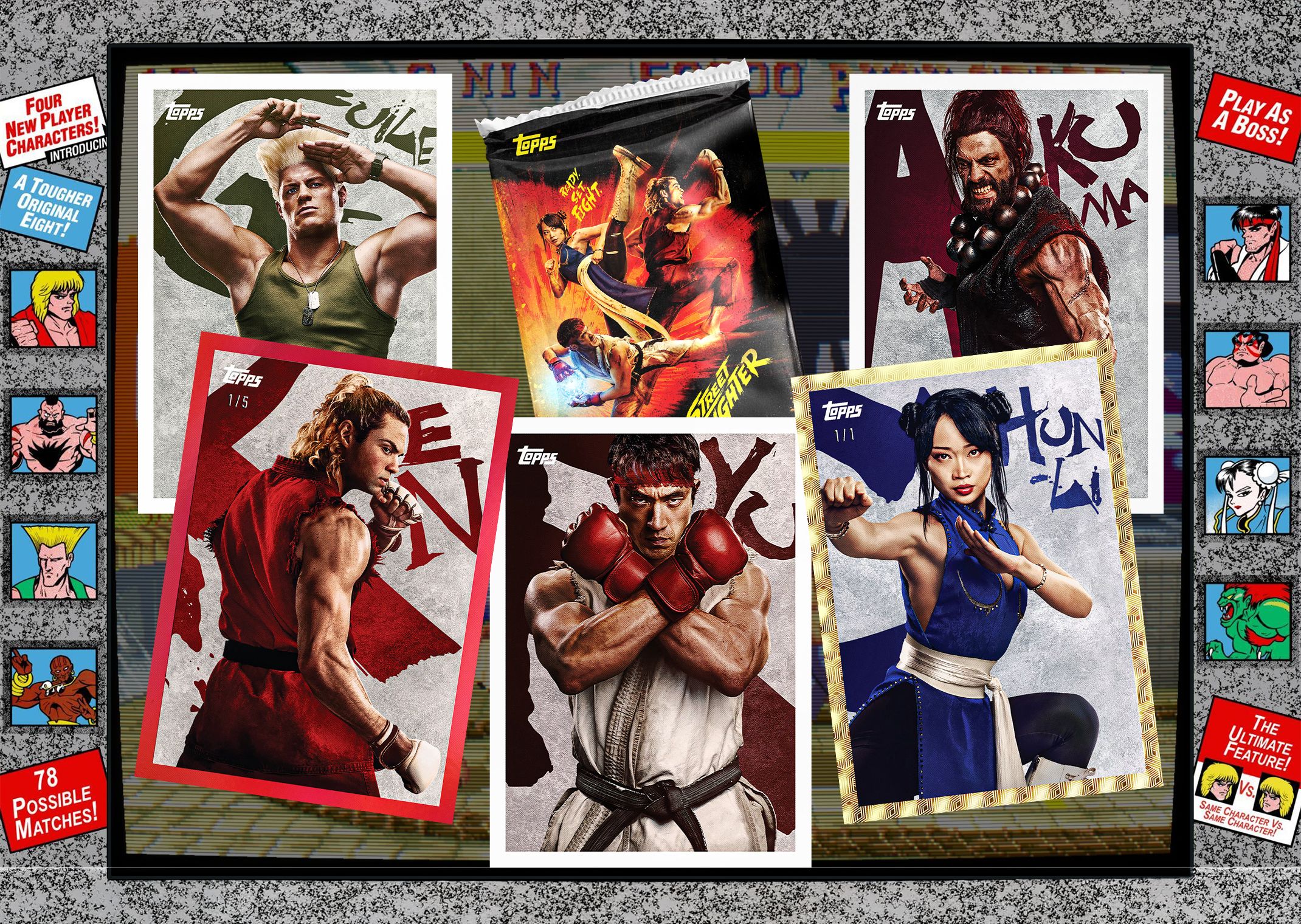 Topps x Street Fighter