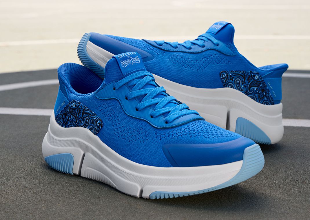 Snoop Dogg x Skechers Snoop Sparrow Flex - Soarin’ Blue Angle