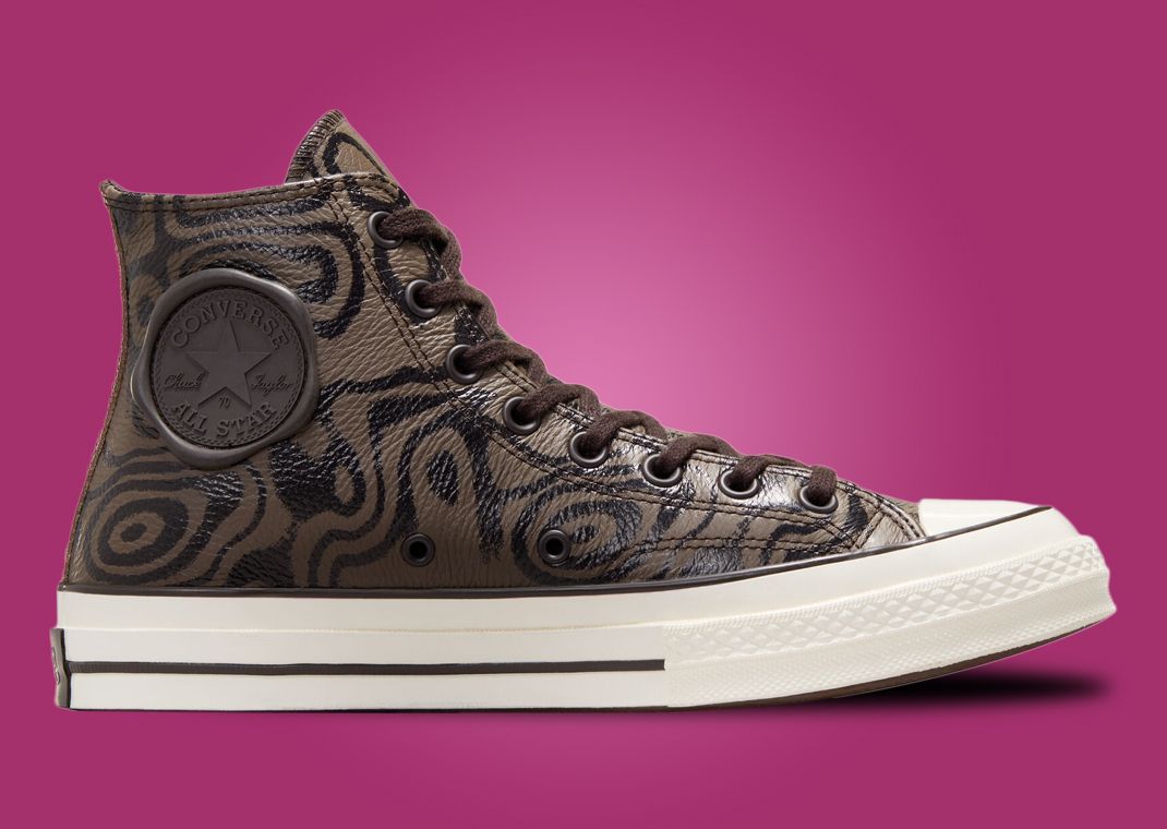 Willy Wonka x Converse Chuck 70 Chocolate Swirl Medial