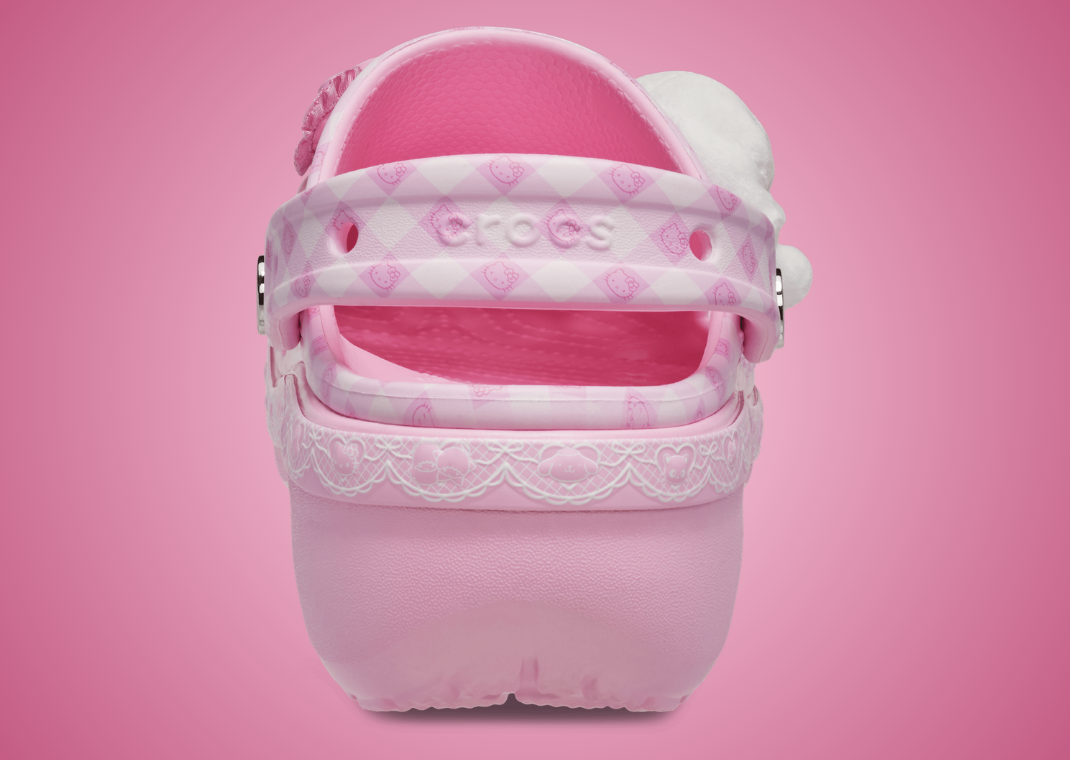Hello Kitty x Crocs Platform Clog Pastel - Back