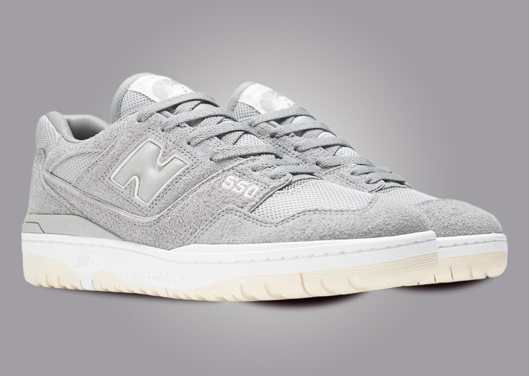 New Balance 550 Suede Grey