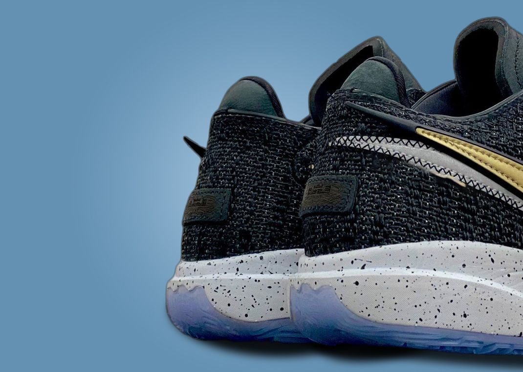 Luxe Metallic Gold Details Elevate The Nike LeBron 20