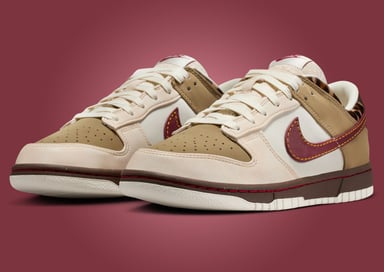 Nike Drapes New Dunk Low in Earth Tones and Leopard Fur