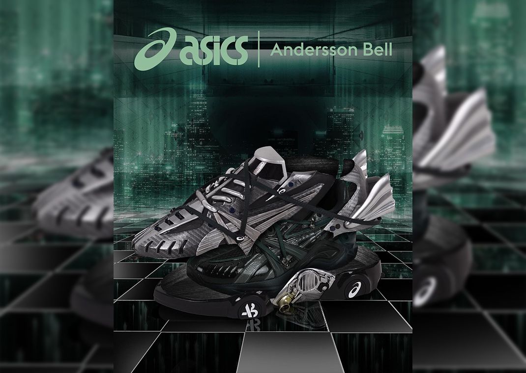 Andersson Bell x Asics HN2-S PROTOBLAST "Black Silver"