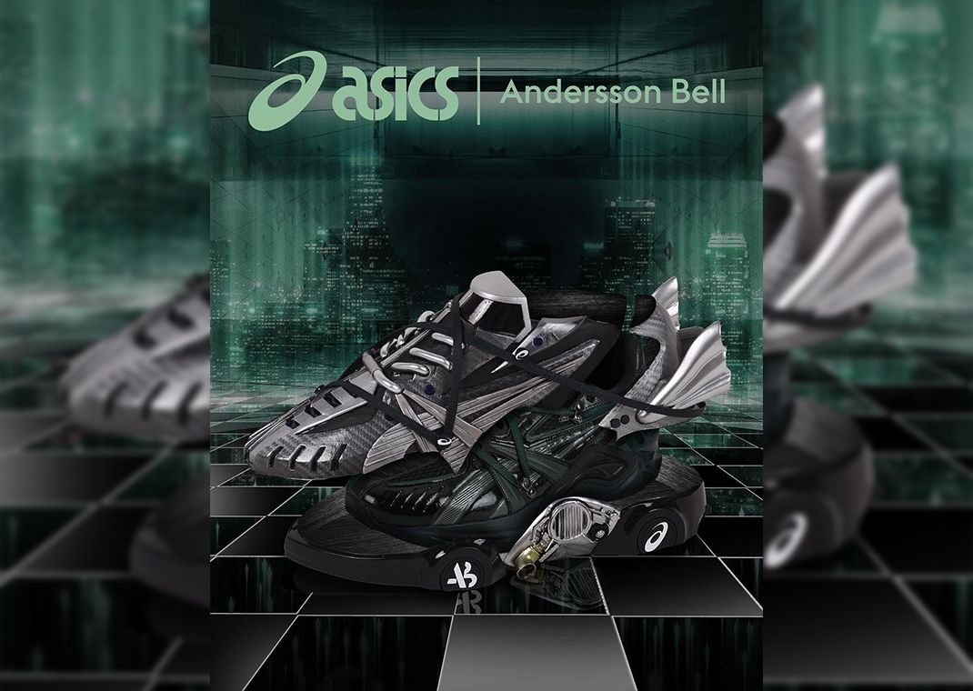 Andersson Bell x Asics HN2-S PROTOBLAST "Black Silver"