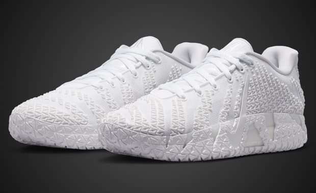 Nike Ja 3 Team Bank Triple White
