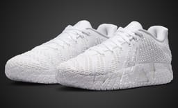 This Triple White Nike Ja 3 is Back to School Fresh