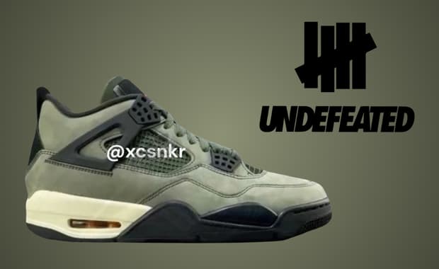 Undefeated x Air Jordan 4 Retro OG SP