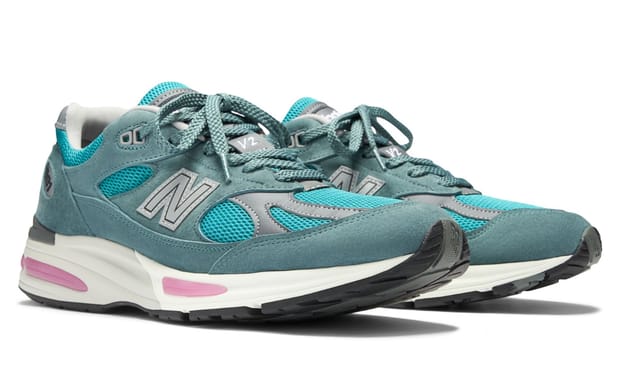 New Balance’s Latest Made In UK 991v2 is Coated in Two Shades of Teal Green 
