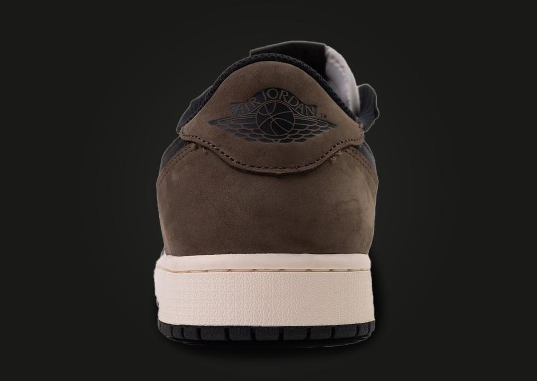 Air Jordan 1 Retro Low OG Mocha Back