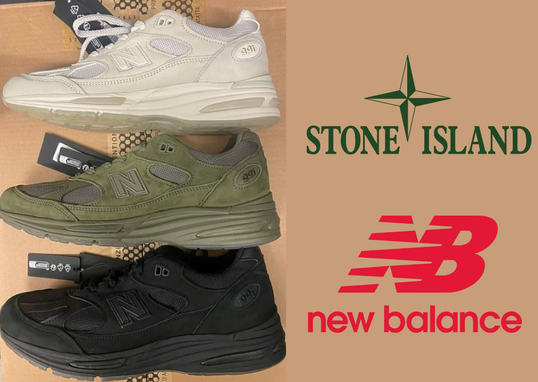 Stone Island x New Balance 991v2 Made in UK Teaser