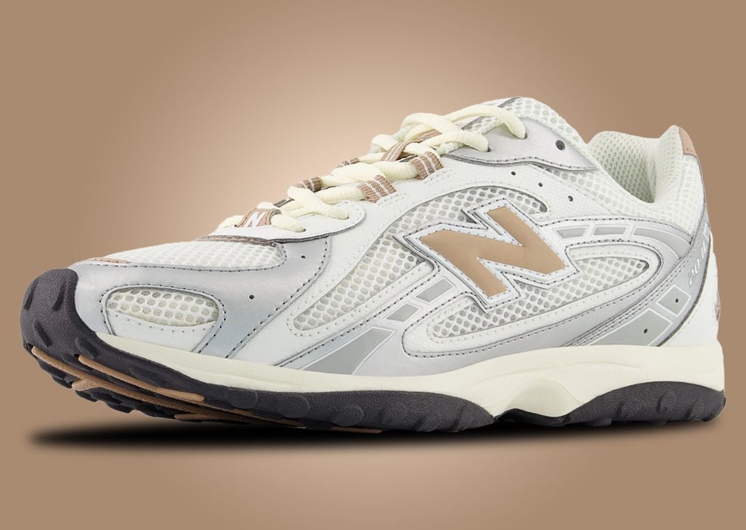 New Balance 204L Silver Metallic Flat Taupe