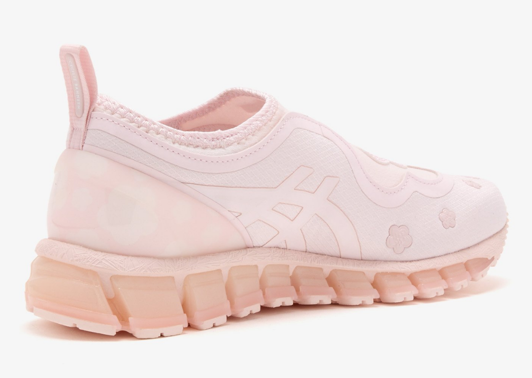 Cecilie Bahnsen x Asics Gel-Quantum 360 I Pink - Heel Angle