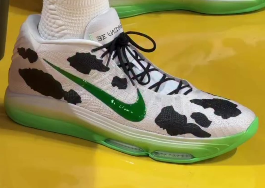 Victor Wembanyama x Nike GT Hustle 3 Cow Print PE