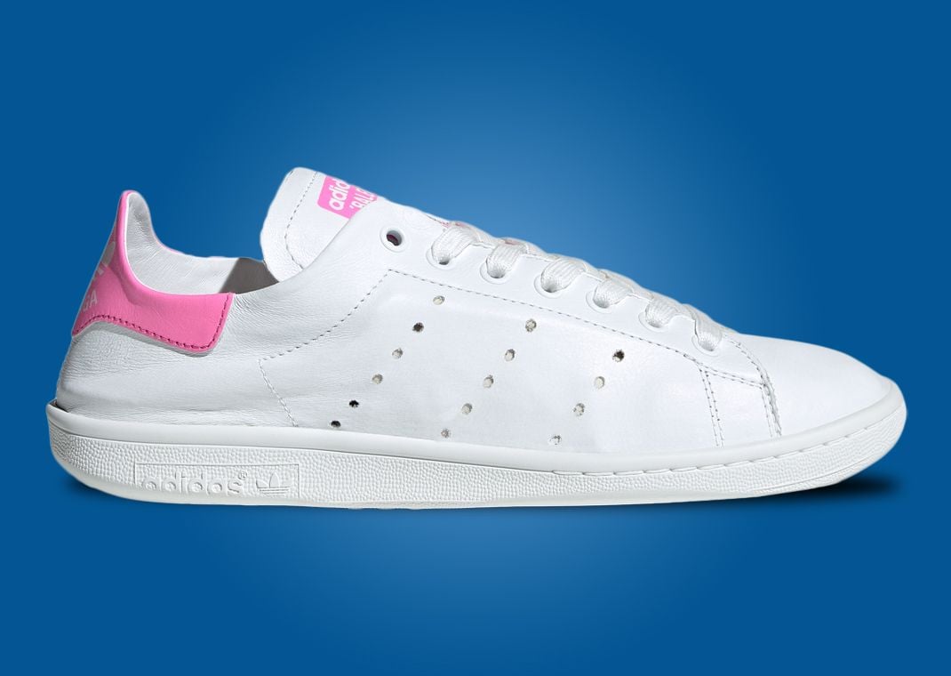 Balenciaga x adidas Destroyed Stan Smith Core White Pink Glow (W) Lateral