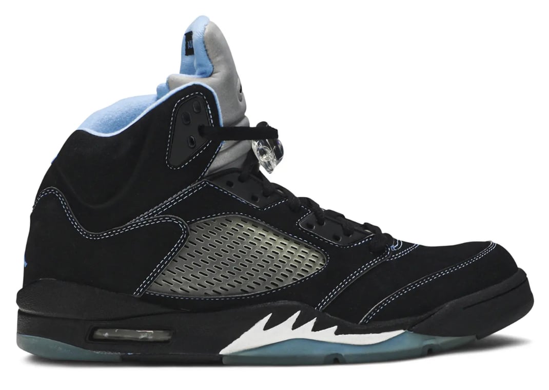 Air Jordan 5 Retro Black University Blue