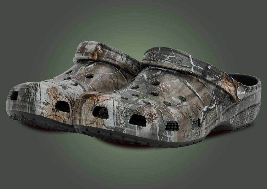 JJJJound × Crocs Classic Clog 29cm JJJJound Crocs Classic Clogs - Realtree/Black